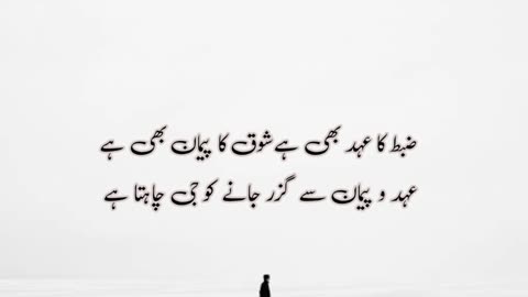 Guzar jane ko gee cahata hai urdu poetry shair states