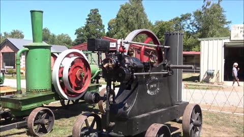 Crossley Bros Stationary engine 1890s.