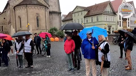 Mahnwache Nr. 233 in Schwäbisch Gmünd am 02.07.2024