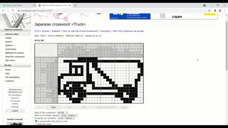 Nonograms - Truck
