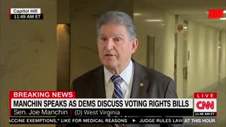 Manchin on Filibuster Carve-Out for Voting Rights