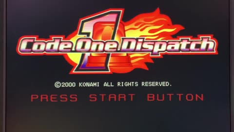 CODE ONE DISPATCH - Attract Mode [Konami, 2000]