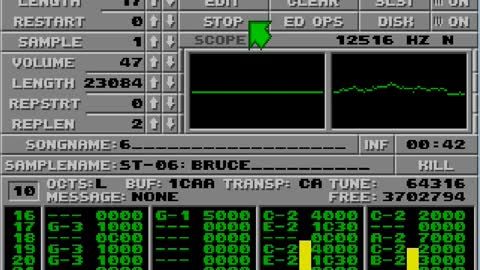 Amiga and Atari ST Protracker Music Mods - Brill