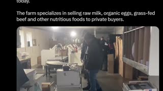 Pennsylvania: State Troopers Raid Organic Farm