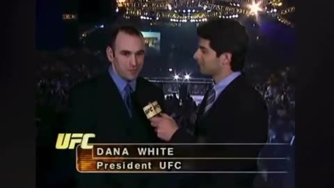 Dana white in the early days of the UFC