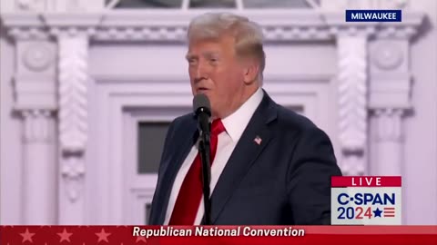 President Donald J Trump ~ RNC Convention 2024 [Clip]