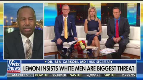 Ben Carson responds to Don Lemon’s comments about white men being a threat
