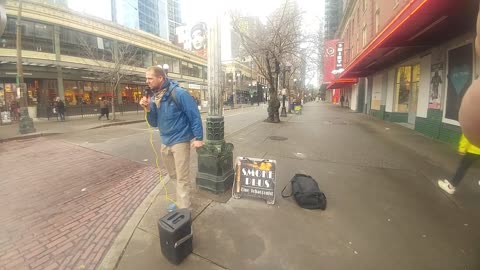 Seattle street preaching