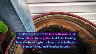 The Cost of Harvesting Rainwater