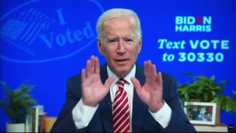 Biden brags about his voter fraud system