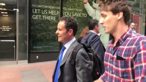Watch Brian Kilmeade Being Heckled And Trolled By Activist Comedians