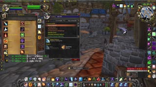 World of Warcraft Classic Shadow Winterspring Training and some herbage