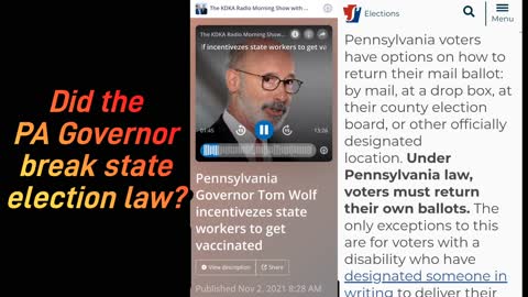 Did Governor Wolf Break The Law?