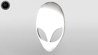 Alienware Logo 006 3D Model Showcase