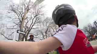 Kid Racer Films Himself Winning A Bicycle Race