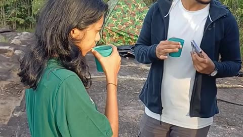 #WildfeatAdventure #algama #nilwalagala #junglecooking #morningbliss #bonfire #camping #hikinglife