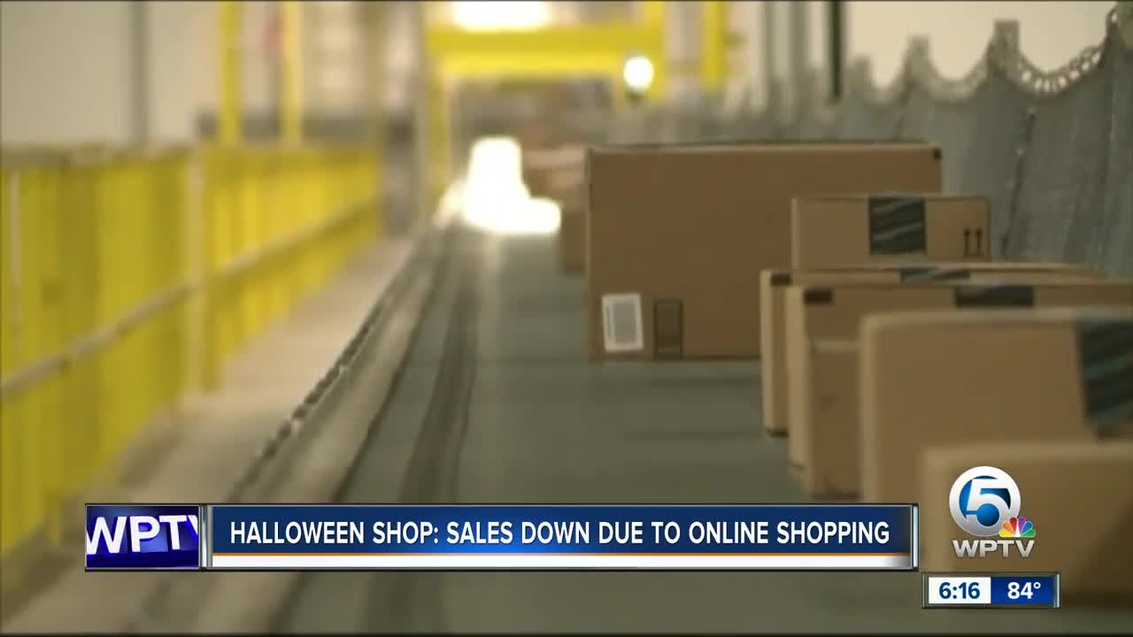 Local Halloween store owner says Amazon is hurting their business