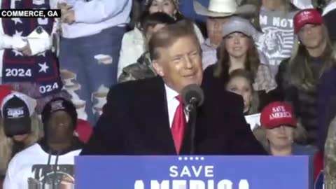 President Donald Trump Rally in Commerce, Georgia- March 26, 2022
