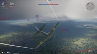 War Thunder-Down in flames...