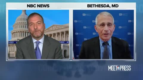 Chuck Todd Checks In On Fauci To Make Sure He's OK