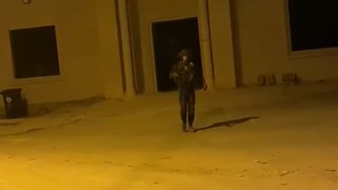 An Israeli soldier threw a grenade inside a mosque for fun