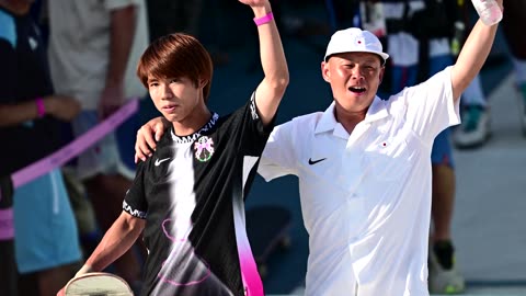 Japanese skateboarder retains Olympic title at Paris Games