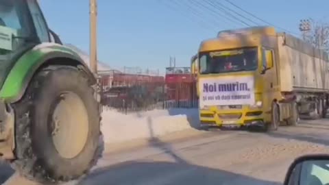 La protesta degli agricoltori si estende.