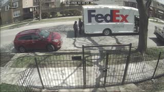 Delivery Driver Haphazardly Tosses Delicate and Expensive Package