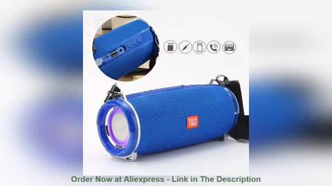 ❄️ Portable bluetooth speaker 20w wireless bass column waterproof outdoor USB speaker support AUX TF