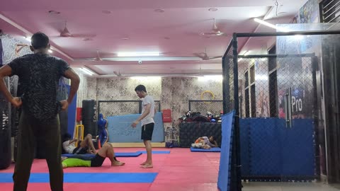 Road to pro MMA -5 (wrestling)