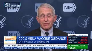 Fauci: “If the counts keep going up and the test positivity keeps going up, we may need to be more restrictive”