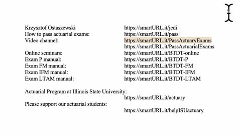 Exam FM exercise for February 1, 2022