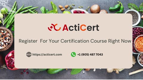 Best Food Safety certificate Course Online In Mississauga