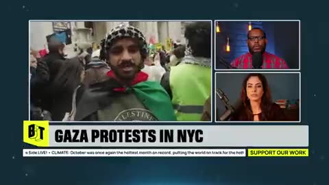 CUNY law students stage walk out to protest Siege of Gaza
