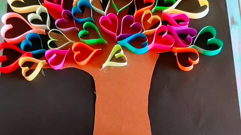 Make Paper Craft Tree | Paper Craft & Art