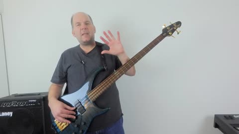 How to intonate play notes in tune on a lined / marked fretless bass - Peavey Cirrus Fretless