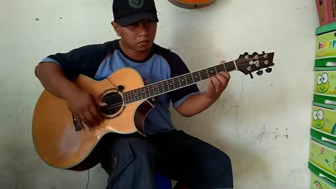 Canon Rock fingerstyle cover by alif ba ta🤗🤗
