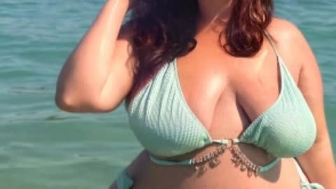 Beauty PLUS SIZE models bikini ♥️ FRANCESCA ♥️