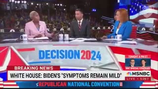 MSNBC likens Biden's Covid recovery to Trump surviving an assassination