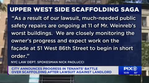Upper West Side scaffolding woes continue: 'It's depressing'