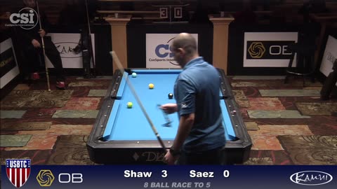 Shaw vs Saez ▸ 2015 US Bar Table 8-Ball Championship