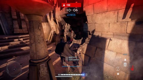 SWBF2 2017: Arcade Onslaught Darth Vader Takodana Gameplay
