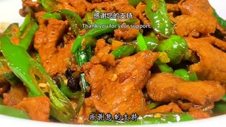 Chinese cuisine recipe The best way to stir fry spicy meat is to make it both spicy and fragrant