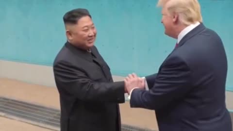 PRESIDENT TRUMP MEETING KIM JUNG UN