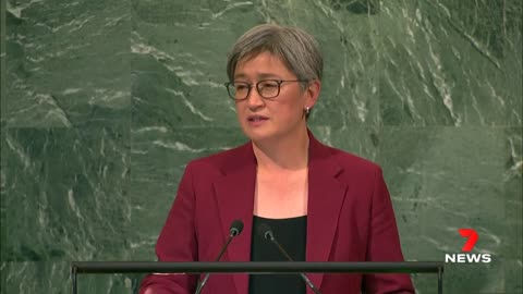 Minister for Foreign Affairs Senator Penny Wong calls on China to rein in Vladimir Putin