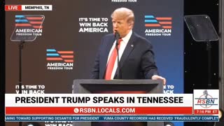 Trump's Hilarious Reaction to Biden Falling Off Bike