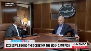 Biden said he gets juiced up when he hears President Trump speak.