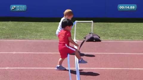 Olympic games cute baby funny video