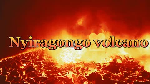 Thy amazing Nyiragongo volcano