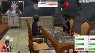 Sims 4 Runaway Challenge beginning